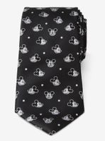 Disney Mickey Mouse Dot Black Men's Tie