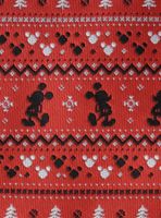 Disney Mickey Mouse Fair Isle Red Men's Tie