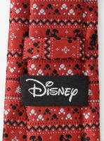 Disney Mickey Mouse Fair Isle Red Men's Tie