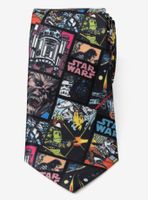 Star Wars Comic Black Men's Tie