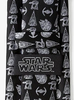 Star Wars Battle Black Men's Tie