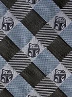 Star Wars The Book Of Boba Fett "As You Wish" Plaid Men's Tie