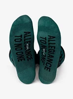 Star Wars The Book Of Boba Fett Hidden Message Green Crew Socks