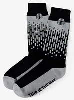 Star Wars The Mandalorian Hidden Message 3-Pair Crew Socks