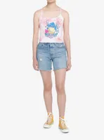 Disney Lilo & Stitch Fruit Tie-Dye Girls Crop Tank Top