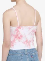 Disney Lilo & Stitch Fruit Tie-Dye Girls Crop Tank Top