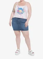 Disney Lilo & Stitch Fruit Tie-Dye Crop Girls Tank Top Plus