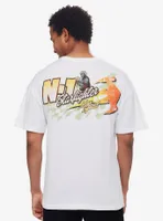 Star Wars The Mandalorian Grogu & Mando Racing T-Shirt - BoxLunch Exclusive