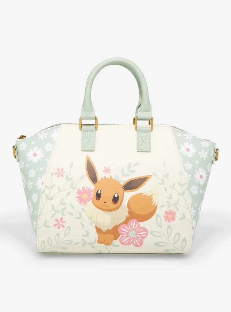 Loungefly Pokemon Eevee Floral Satchel Bag