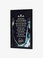 Corpse Bride With This Hand Framed Wood Wall Decor