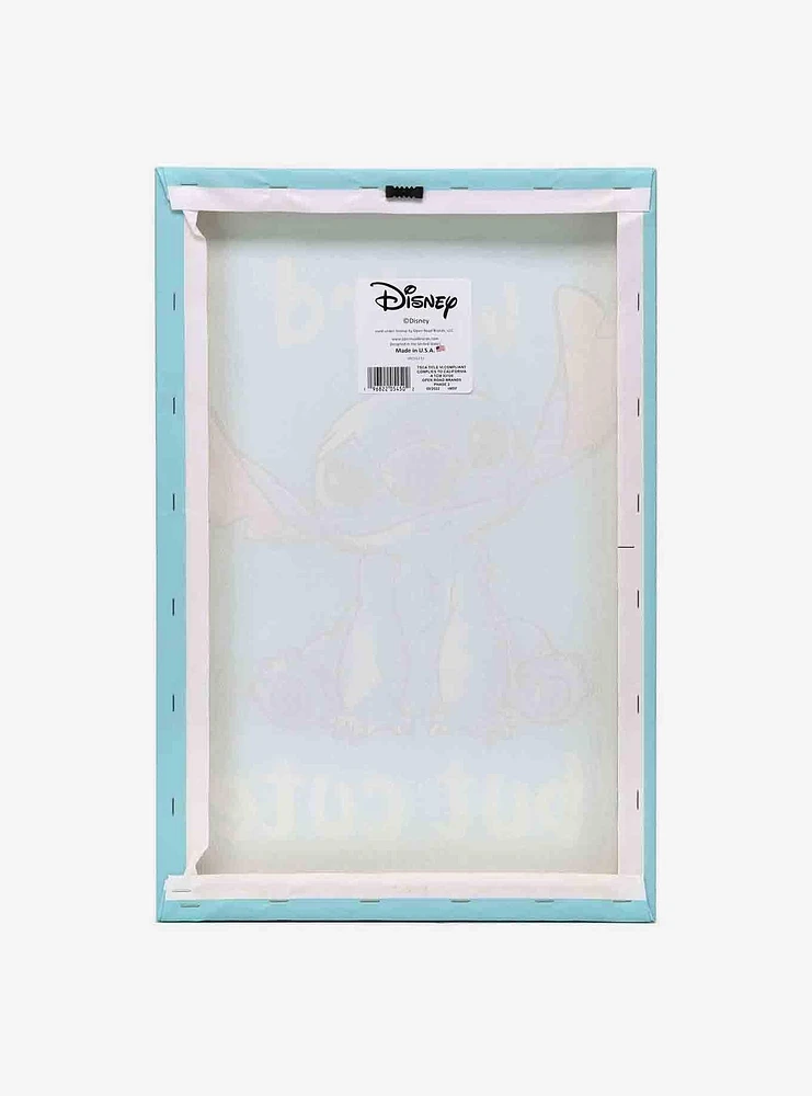 Disney Lilo & Stitch Weird But Cute Canvas Wall Decor