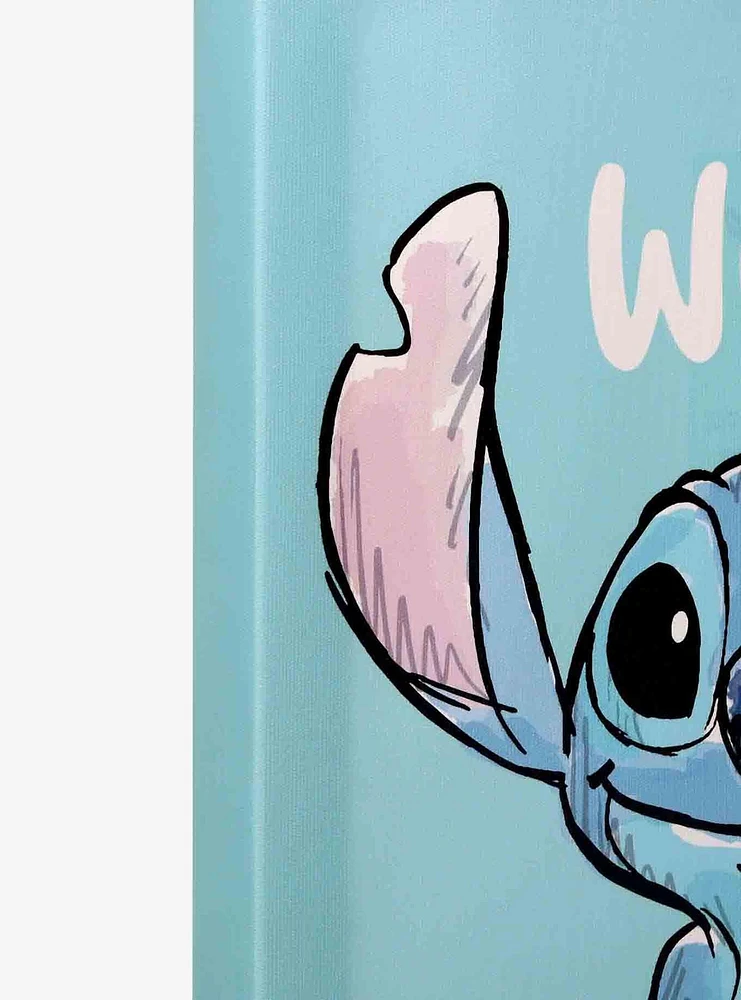 Disney Lilo & Stitch Weird But Cute Canvas Wall Decor