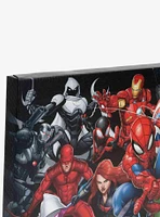 Marvel Character Lineup Canvas Wall Decor