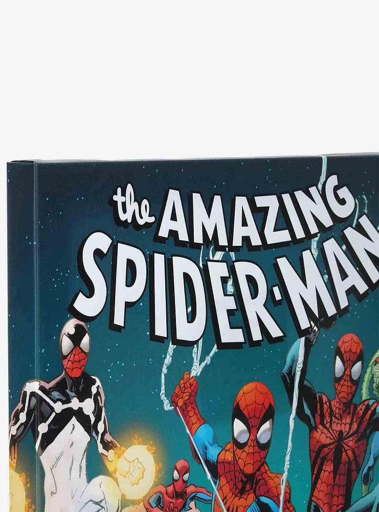 Marvel The Amazing Spider-Man Multiple Spideys Comic Book Cover Canvas Wall Decor