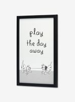 Disney 101 Dalmatians "Play the Day Away" Framed Wood Wall Decor