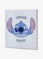 Disney Lilo & Stitch Choose Happy Canvas Wall Decor