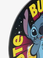 Disney Lilo & Stitch Cute But Weird Round Metal Sign