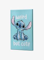 Disney Lilo & Stitch Weird But Cute Canvas Wall Decor