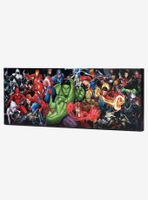 Marvel Character Lineup Canvas Wall Decor