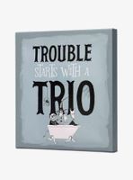 Disney The Nightmare Before Christmas Trouble Starts with a Trio Canvas Wall Decor