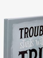 Disney The Nightmare Before Christmas Trouble Starts with a Trio Canvas Wall Decor