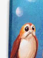 Star Wars Chewbacca & Porgs Canvas Wall Decor
