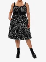Social Collision Animal Anatomy Retro Swing Dress Plus Size