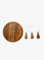 Disney Beauty & The Beast Cheese Cutting Board And Tools Set