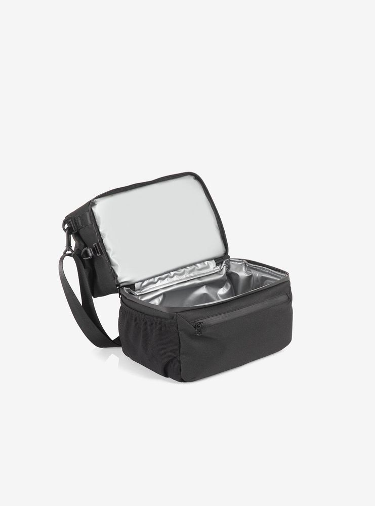 Tarana Carbon Black Insulated Lunch Bag