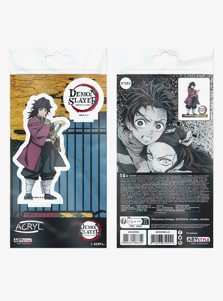 Demon Slayer: Kimetsu No Yaiba Giyu Tomioka & Shinobu Kocho Acryl Figure Set