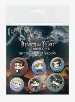 Attack On Titan Pin Set