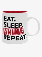 The Good Gift Mug Set Eat, Sleep, Anime, Repeat