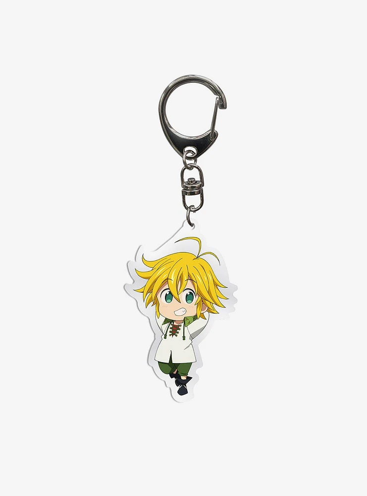 The Seven Deadly Sins Keychain Set Includes Ben