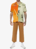 Our Universe Star Wars Tatooine Endor Split Woven Button-Up