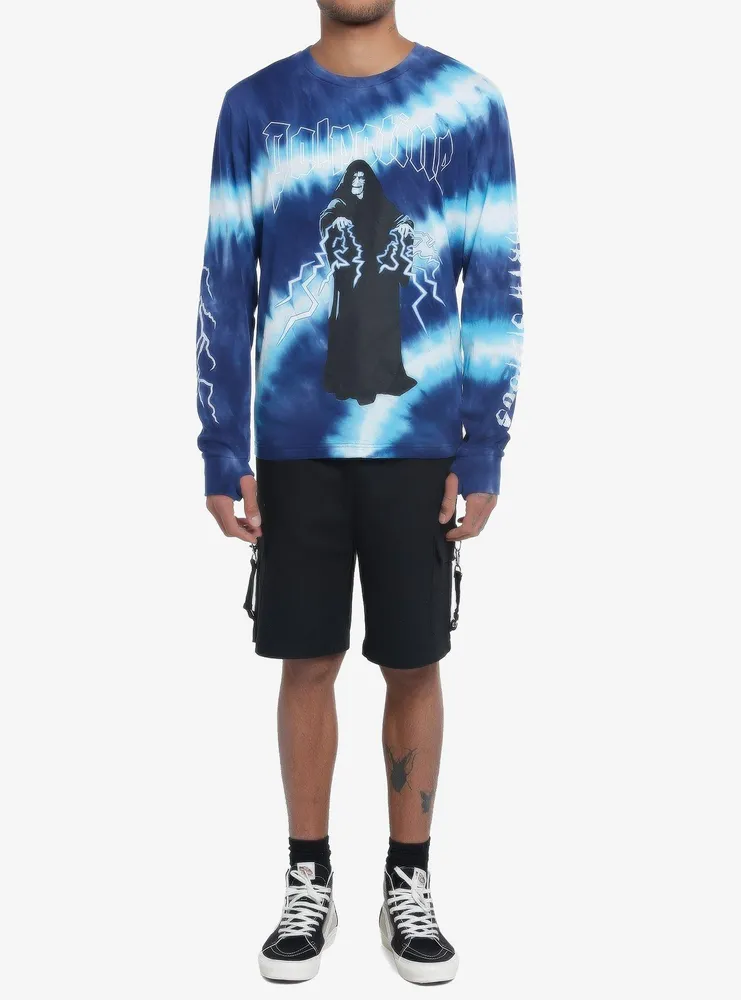 Our Universe Star Wars Palpatine Tie-Dye Long-Sleeve T-Shirt