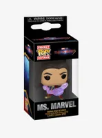 Funko Marvel The Marvels Pocket Pop! Ms. Marvel Vinyl Bobble-Head Key Chain