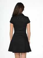 Black Zipper Dress