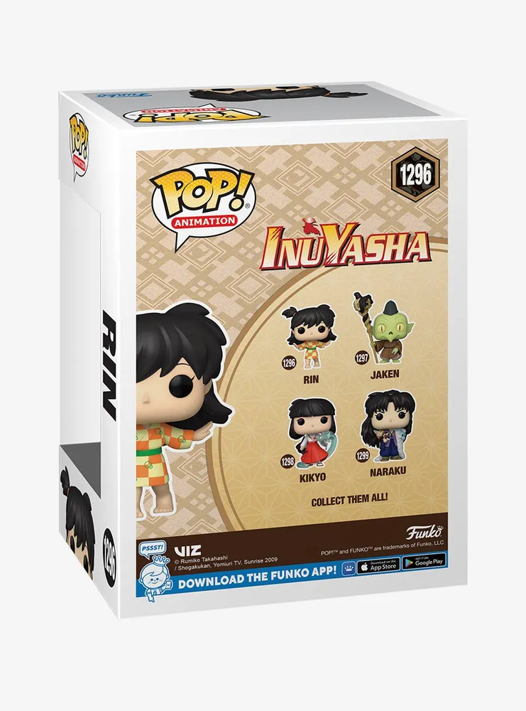 Funko InuYasha Pop! Animation Rin Vinyl Figure