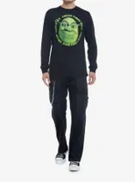 Shrek Green Vibes Only Long-Sleeve T-Shirt