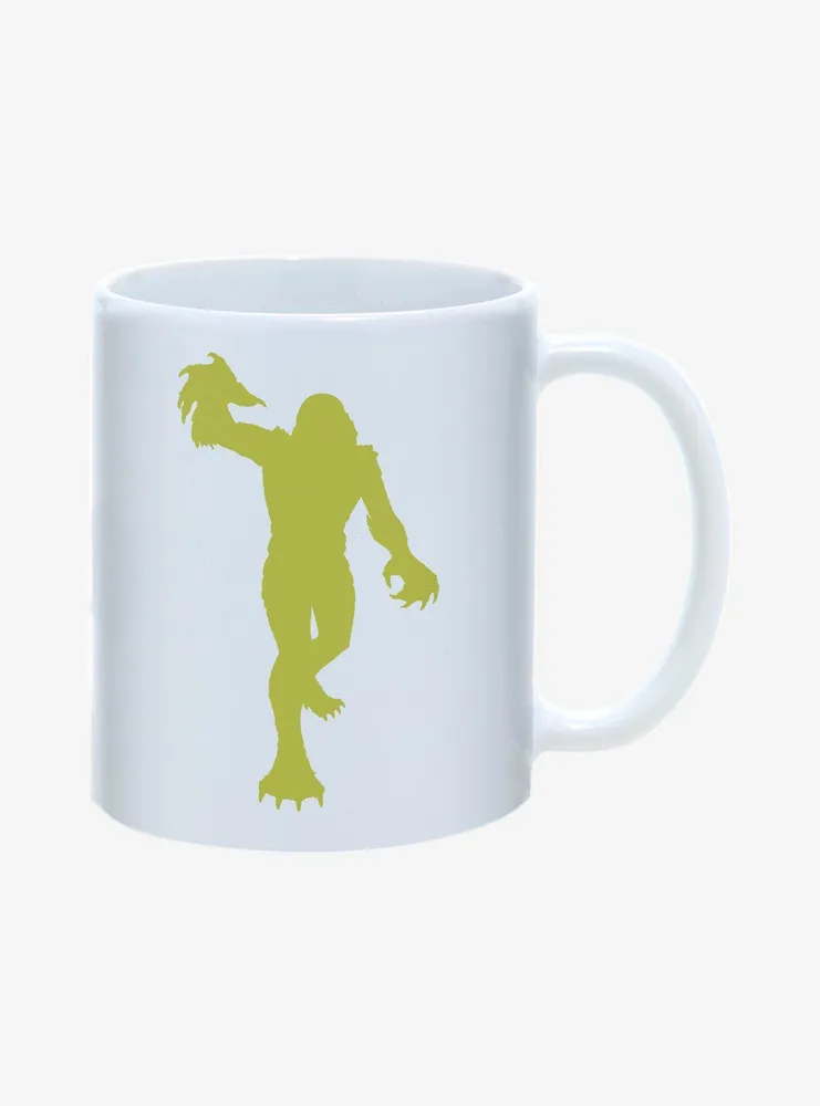 Universal Monsters Creature from the Black Lagoon Silhouette Mug 11oz