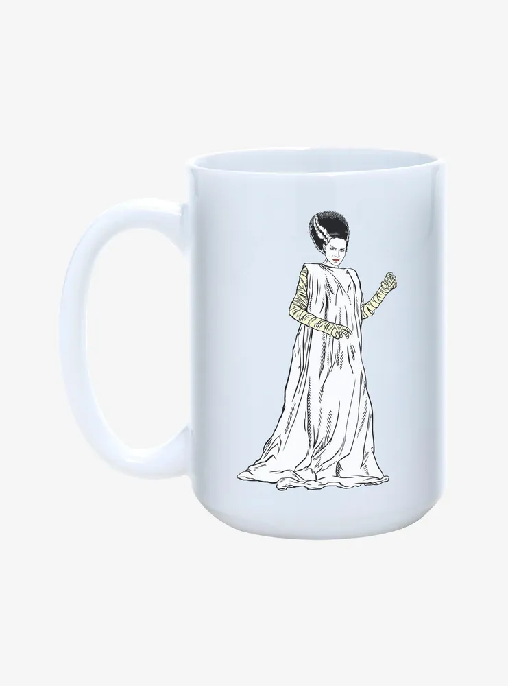 Universal Monsters The Bride of Frankenstein Portrait Mug 15oz