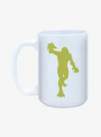 Universal Monsters Creature from the Black Lagoon Silhouette Mug 15oz