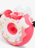 Pink Donut Figural Water Bottle