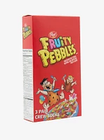 Fruity Pebbles Cereal Crew Socks 3 Pair