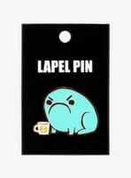 Grumpy Toad Enamel Pin