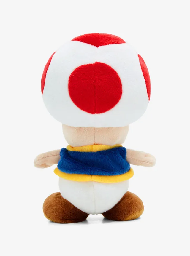 Boxlunch Super Mario Bros. Toad Smiling 8 Inch Plush