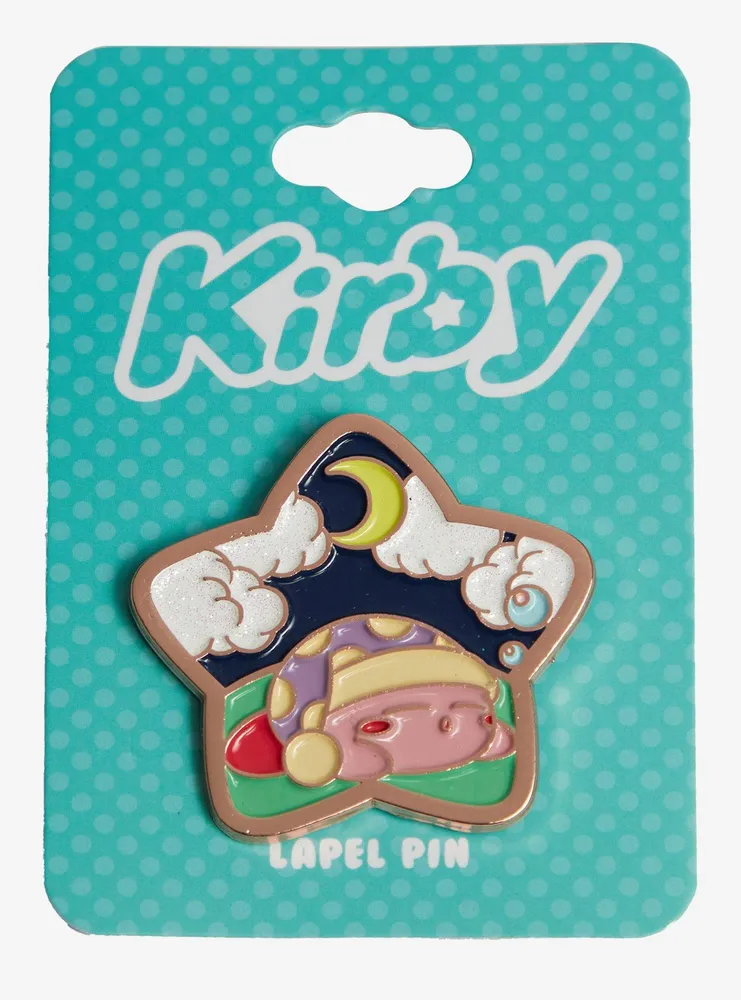 Nintendo Kirby Dreamland Sleeping Kirby Enamel Pin - BoxLunch Exclusive