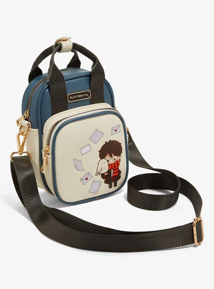 Harry Potter Chibi Harry and Hedwig Crossbody Bag - BoxLunch Exclusive