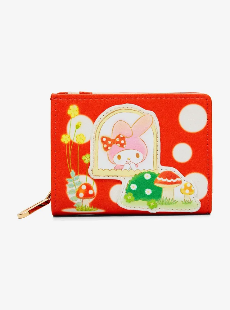 Sanrio Hello Kitty and Friends Mushroom Window Wallet - BoxLunch Exclusive