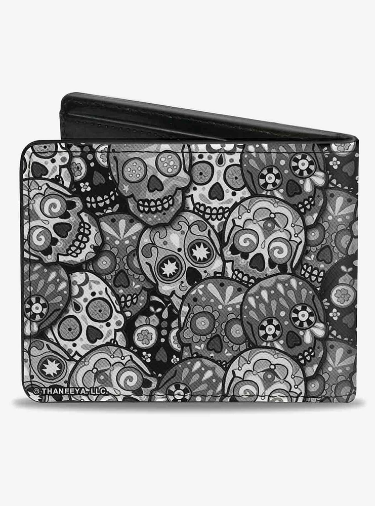 Calaveras Stacked Bifold Wallet